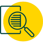 Icon für Transparenz